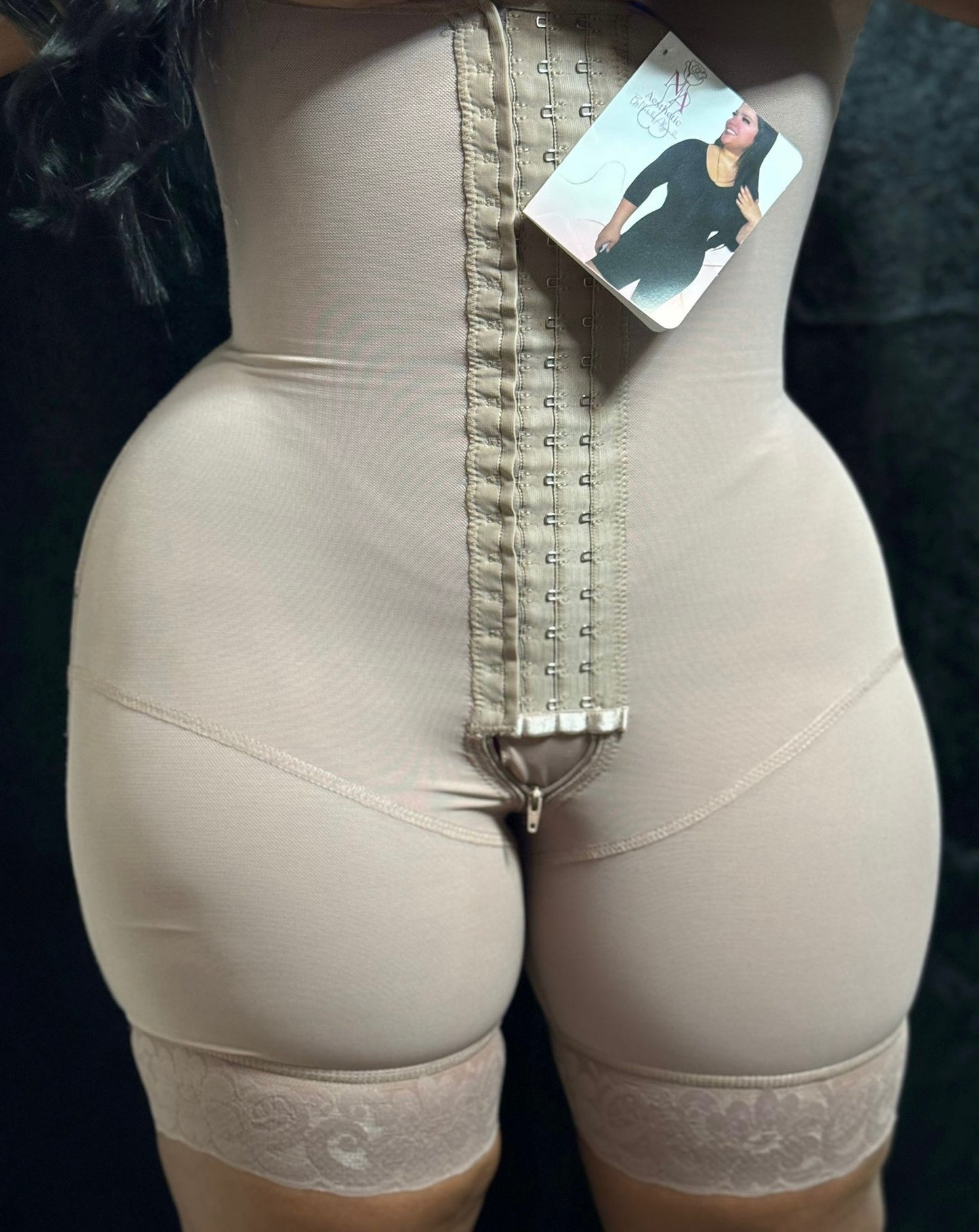 Faja media pierna (crema)
